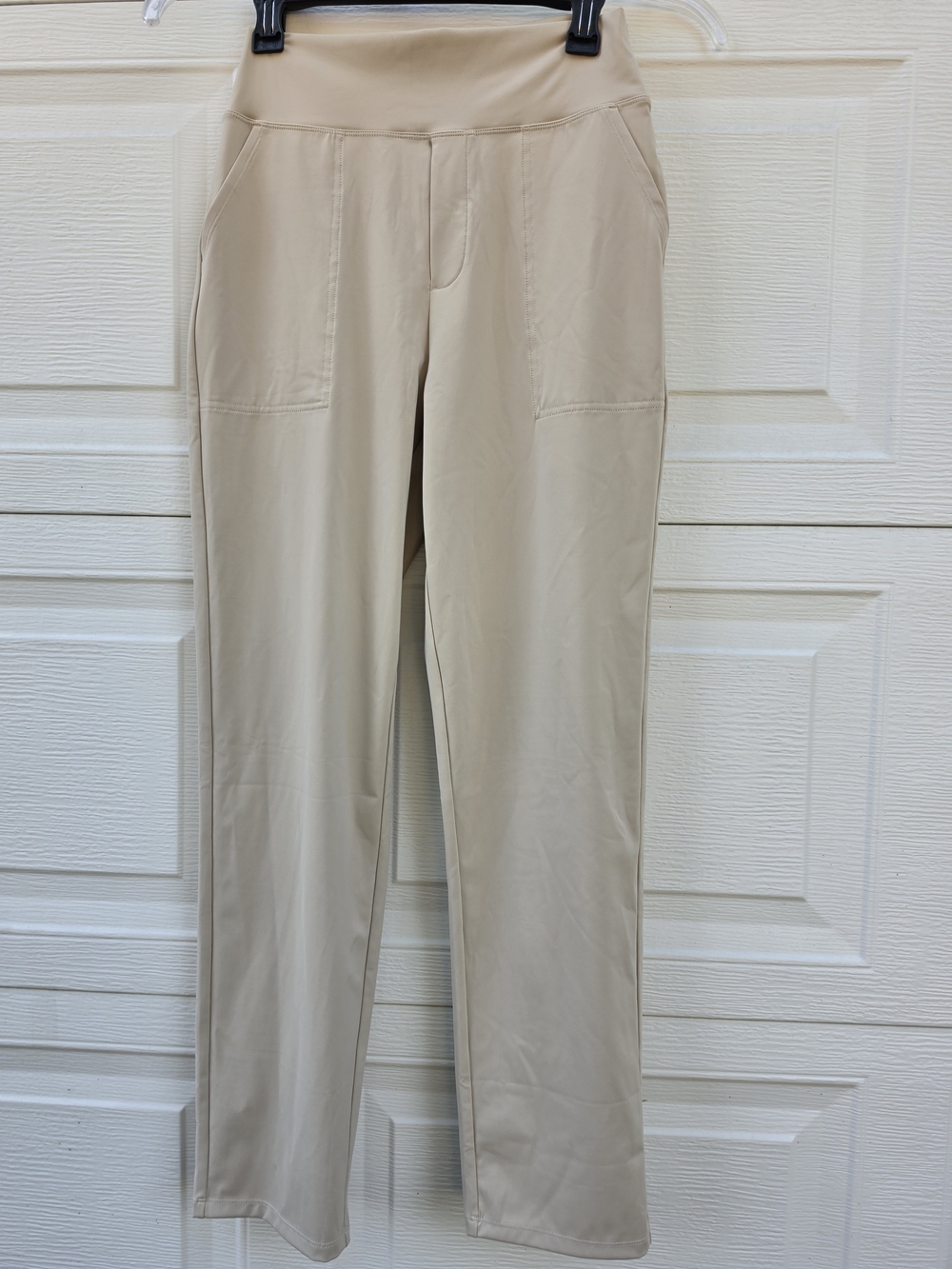 NWT G4Free ShiftReady High Waist Work/Yoga Pants Khaki 30" Seam